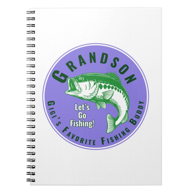 Mimis Favorite Fishing Buddy Anteckningsbok (Framsidan)