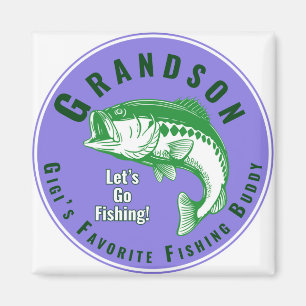 Mimis Favorite Fishing Buddy Magnet