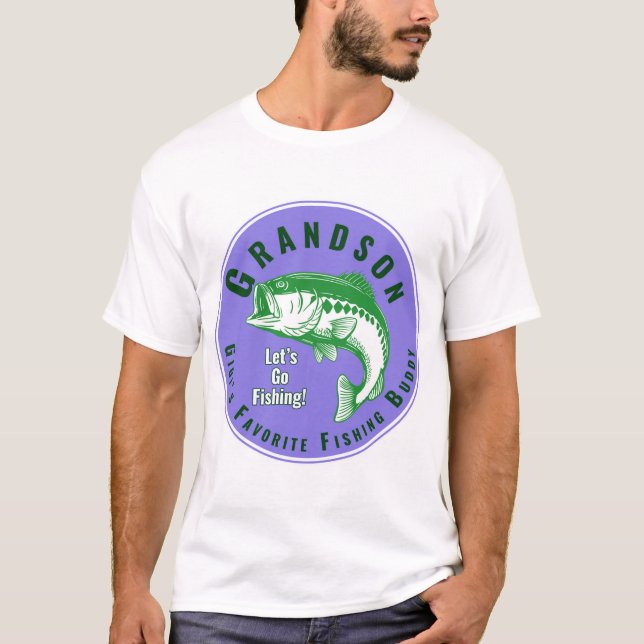 Mimis Favorite Fishing Buddy T Shirt (Framsida)