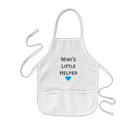 Mimis lilla Helper Barnbarn Kids Apron Barnförkläde