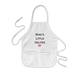 Mimis lilla Helper Barnbarn Kids Apron Barnförkläde