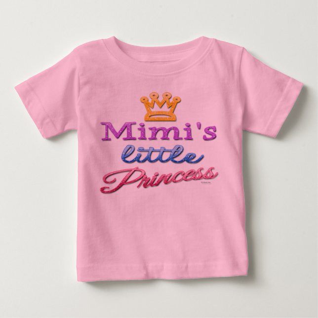 Mimis lilla prinsessa Baby Småbarn T-Shirt (Framsida)