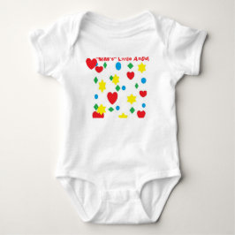 "MiMi's" Lille Ängel - Baby Jersey Bodysuit T Shirt