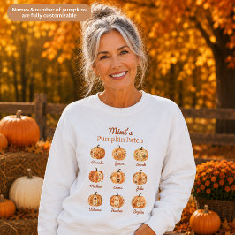 Mimis pumpafält barnbarns damtröja t shirt