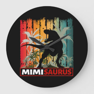 MIMISAURUS DINOSAUR ÄLSKARE STOR KLOCKA