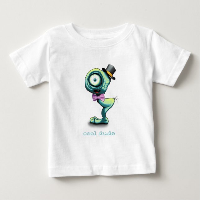 Mimo a Cute Mini Monster Coola T Shirt (Framsida)