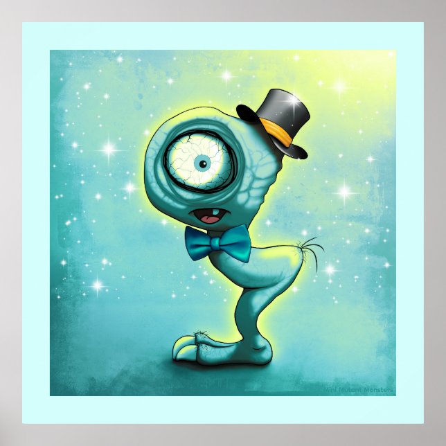 Mimo a Cute Mini Monster Poster (Framsidan)