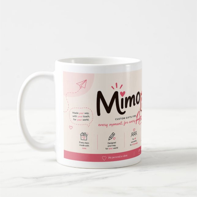 Mimo Box America Exclusive Mug Kaffemugg (Vänster)