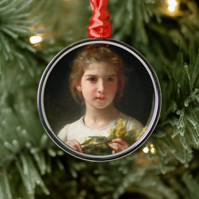 Mimosa av William Bouguereau Julgransprydnad Metall (Träd)