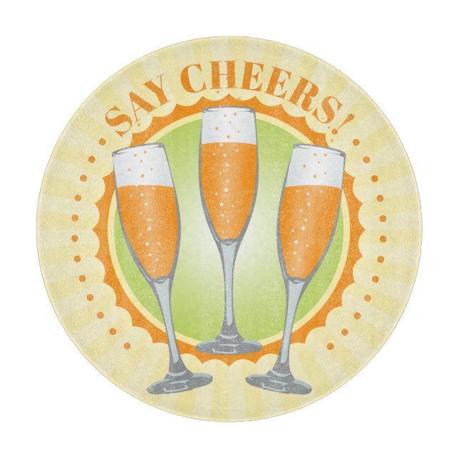 Mimosa Orange Champagne Glass (Framsidan)