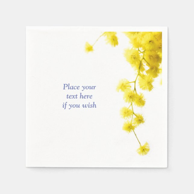 Mimosa Pappersservett (Framsidan)