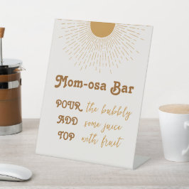 Mimosa Pub Baby Shower här kommer från sonen