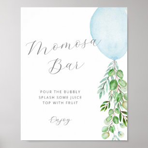 Mimosa Pub Poster babystöld för
