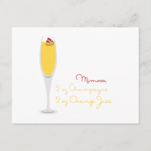 Mimosa-recept Vykort