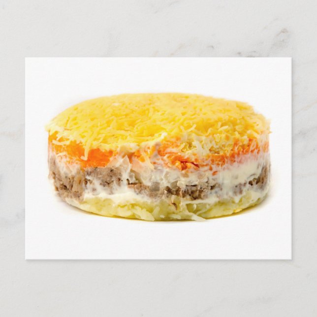 Mimosa Salad Vykort (Framsida)