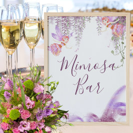 Mimosa-tecknet pub poster magiskt fairy-tema Mimos