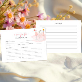 Mimosas Rosa Cocktails Möhippa Recept Cards Inbjudningar