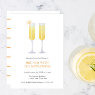 Mimosas Stiga upp och Shine Brunch med nya vapen Inbjudningar