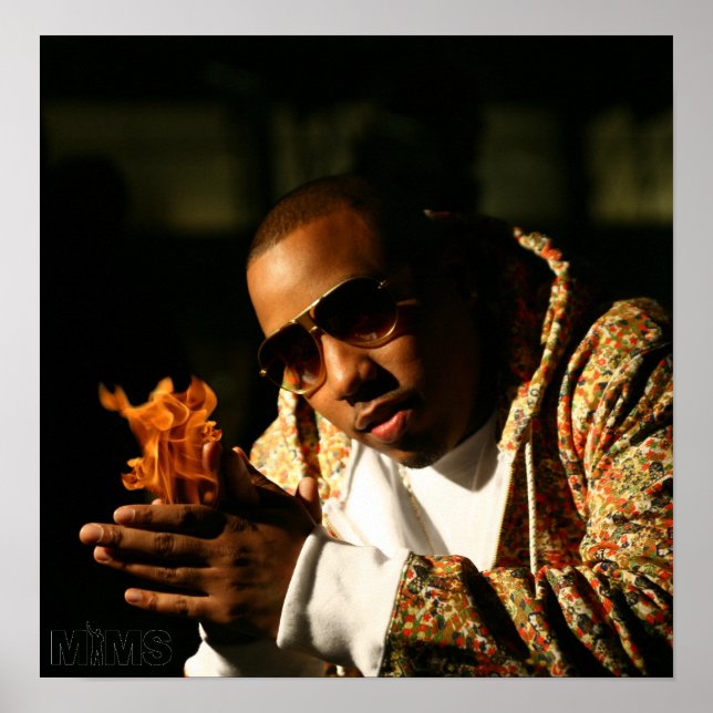 MIMS Poster utskrift - Flamlägger Händer (Framsidan)