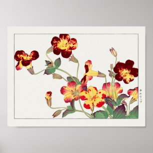 Mimulus luteus av Tanigami Konan Poster