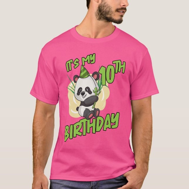 Min 10-dagarspanda t shirt (Framsida)