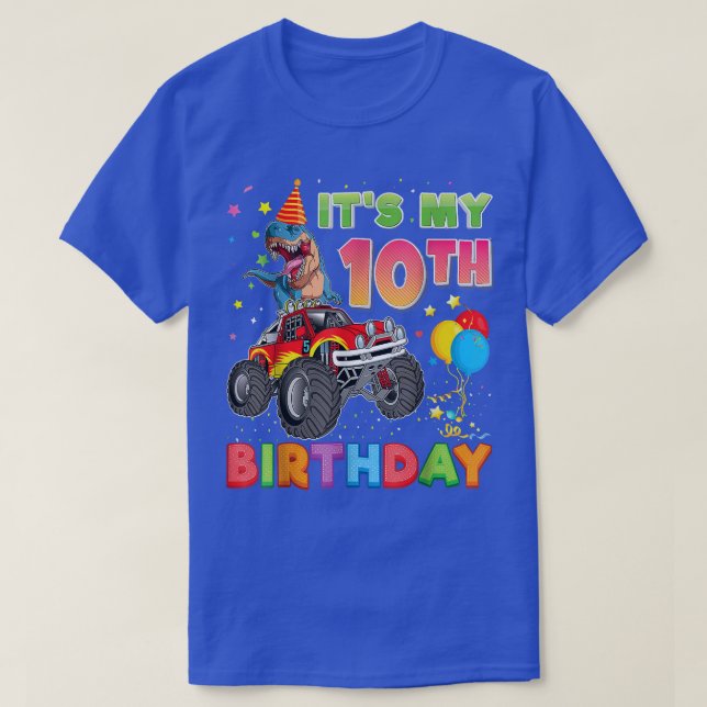 Min 10:e födelsedag, 10-åriga doktor Monster T Shirt (Design framsida)