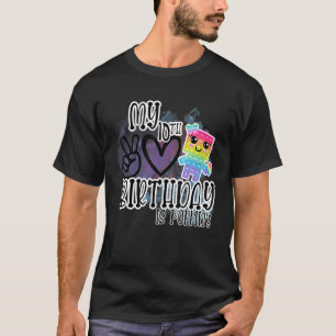 Min 10:e födelsedag är Poppin Funny Pop it Bday Gi T Shirt