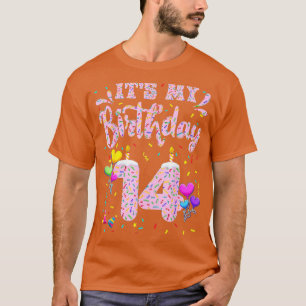 Min 14:e födelsedag, Doughnut Lycklig 14 år gammal T Shirt