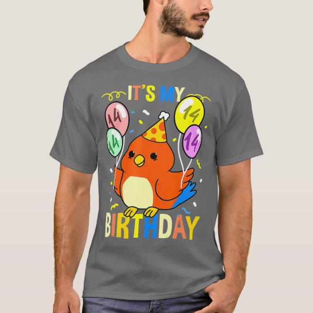 Min 14:e födelsedagspapegoja t shirt (Framsida)