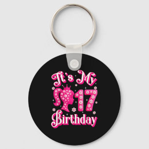 Min 17:e födelsedagskalender 17 år gammal dag G Nyckelring