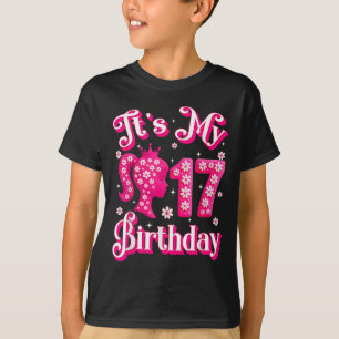 Min 17:e födelsedagskalender 17 år gammal dag G T Shirt