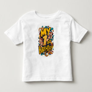 Min 1:a födelsedag med hundar t shirt