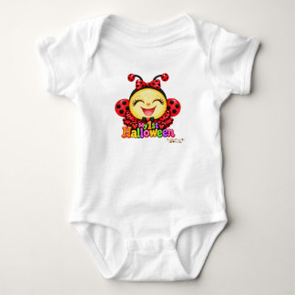 Min 1:a Halloween söta bebisflicka Nyckelpiga kost T Shirt