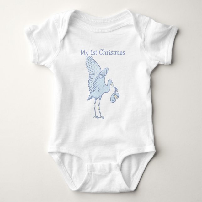 Min 1:a jul baby t-shirt (Framsida)