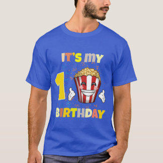 Min 1-födelsedag-flicka t shirt