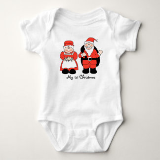 Min 1st jul Herr & Fru Claus Skjorta Tröja