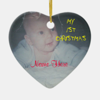 MIN 1ST JULbabyprydnad Julgransprydnad Keramik
