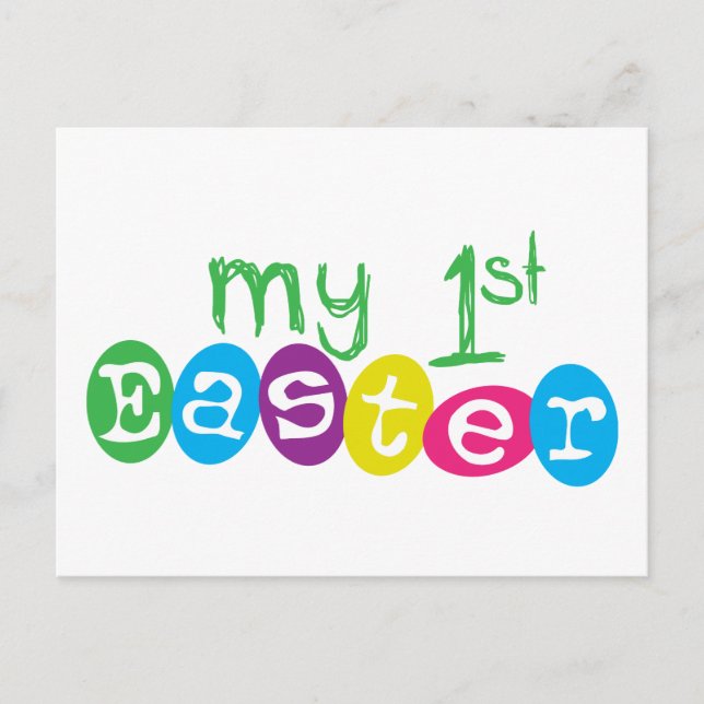 Min 1st påsk helg vykort (Framsida)
