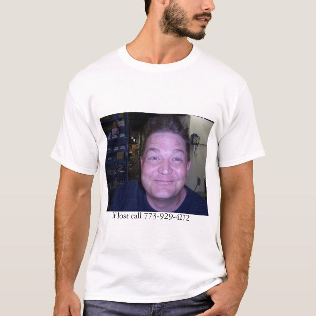 Min 1st skjorta t shirt (Framsida)