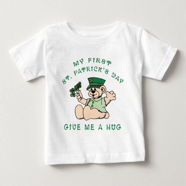 Min 1st st patrick's daybabyutslagsplatser tee (Framsida)