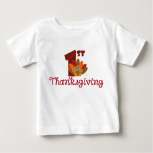 Min 1st thanksgiving t-shirt