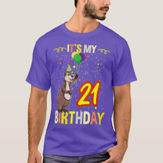 Min 21:a födelseregistrering t shirt