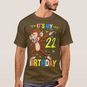 Min 22:a födelsedagsdabbing på apa t shirt