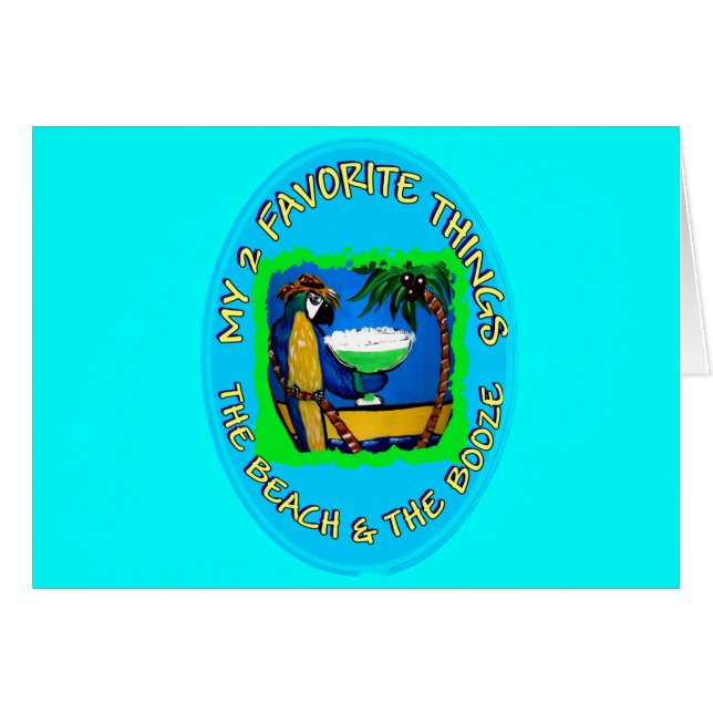 MIN 2 FAVORITE SAK HÄLSNINGSKORT (Framsidan Horizontal)