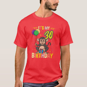 Min 30års födelsedag Chimpanzans-apa T Shirt