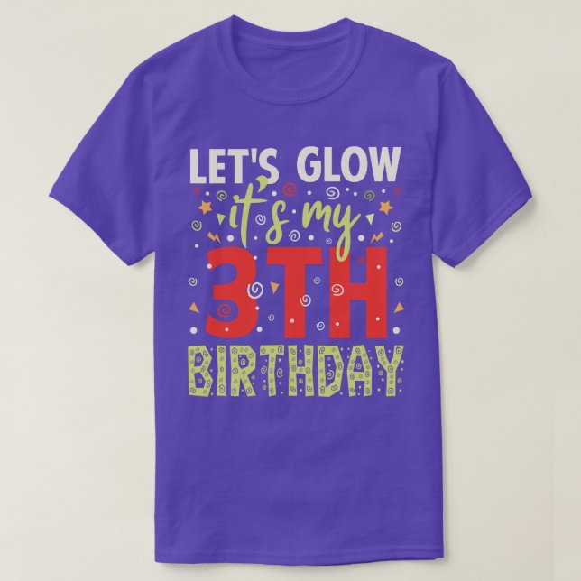 Min 3:e födelsedagsgåva t shirt (Design framsida)
