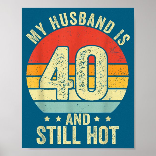 Min 40:e make födelsedag make 40 poster (Framsidan)