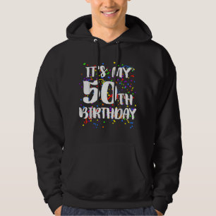 Min 50-årsdag Glad födelsedag Rolig T Hoodie