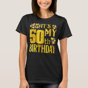Min 50:e födelsedag Lycklig 1972 födelsedag för M T Shirt