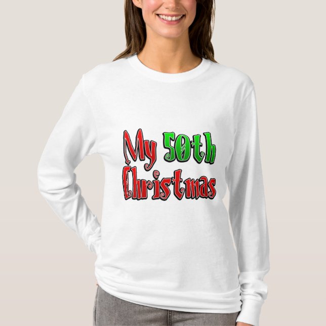 Min 50:e jul t-shirt (Framsida)